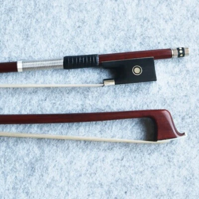 High Quality 4/4 Size Pernambuco Violin Bow Ebony Frog Natural Horsehair - image 1 of 4