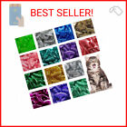 10 Colors | 100 pcs Cat Nail Caps Glitter | Cat Claw Covers | Kitten Nail Caps w