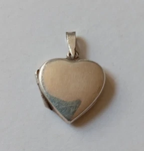 Sterling Silver 925 Vintage Heart Locket In Box - Picture 1 of 8