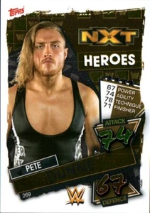 2021 Topps Slam Attax WWE Wrestling Foil Card #269 Pete Dunne NXT Heroes Butch - Imagen 1 de 1