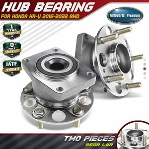 2 Rear Left & Right Wheel Hub Bearing Assembly for Honda HR-V 2016-2022 1.8L AWD - Picture 1 of 9