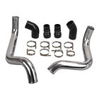 3" Polished Intercooler Pipe & Boot Kit For 02-04 GM GMC 6.6L LB7 Duramax Diesel