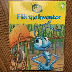 Vintage A Bugs Life Book Volume 1 “Flik the Inventor” Hardcover New - Picture 1 of 8