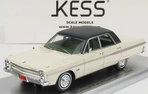 wonderful resin-modelcar 1:43 PLYMOUTH FURY 4-DOOR SEDAN 1968 - ivory /green - Picture 1 of 1