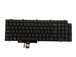 Dell Latitude 5530 5540 Precision 7670 Laptop Backlit US English Keyboard RHGTP - Picture 1 of 2