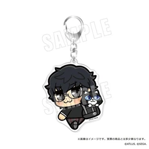 Persona 5 Royal x Bukubu Acrylic Keychain [Protagonist] - Picture 1 of 1