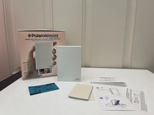 Polaroid Mint Pocket Printer Photo Printer White Zero Ink Technology Tested - Photo 1/12