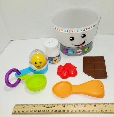 Fisher Price Laugh And Learn Magic Color Mixing Bowl Play Set Lights & Sounds - Image 1 of 4