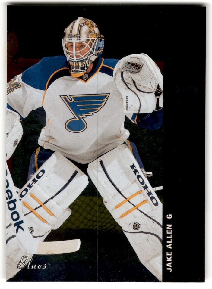 2012-13 SP Authentic '94-95 Retro Jake Allen Rookie #SP25 St. Louis Blues - Image 1 of 2