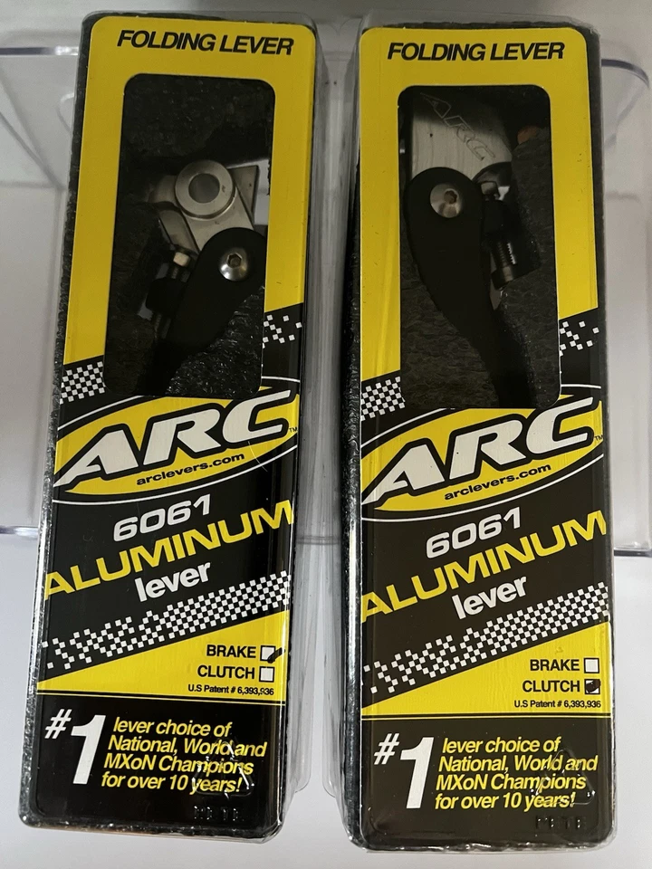 Pieza de palanca de freno y embrague plegable de aluminio ARC 6061 # CL-301 Foto 1 de 4