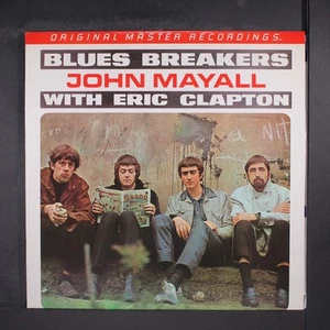 JOHN MAYALL W/ ERIC CLAPTON: blues breakers MOBILE FIDELITY 12" LP 33 RPM - Picture 1 of 2