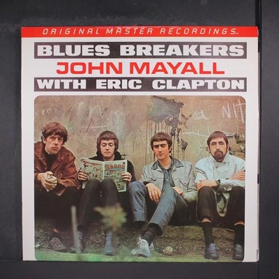 JOHN MAYALL W/ ERIC CLAPTON: blues breakers MOBILE FIDELITY 12" LP 33 RPM - Image 1 of 2