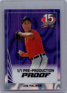 Jim Palmer 2025 Leaf National NSCC 1/1 Pre Production Proof - Picture 1 of 1