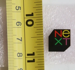 NeXT ORIGINAL LOGO for NeXTstation computers (slab) or NeXT MegaPixel Display - Picture 1 of 13