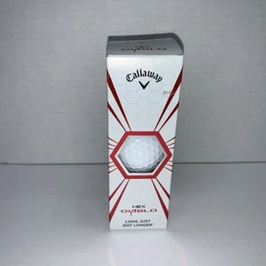 Callaway Hex Diablo Golf Balls Sleeve of 3 - Brand New 3 Total - Picture 1 of 7