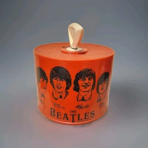 VTG THE BEATLES 1966 RED Disc Go Case 45 Record Holder NEMS Enterprises RARE USA - Picture 1 of 7