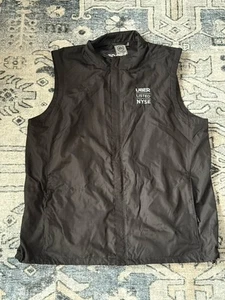 Uber Black Vest Size Mens XL NYSE Sock IPO Day - Picture 1 of 4