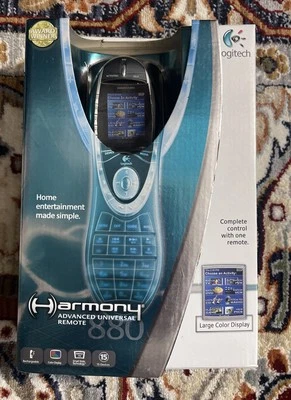 New NIB Logitech Harmony 880 Advanced Universal Remote Wireless Control - Image 1 of 4