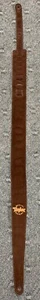 Taylor Leather/ Suede 2.5" Guitar Strap - Chocolate Brown ~ 51 1/4" Overall - Picture 1 of 8