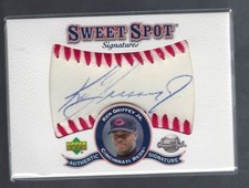 2001 UD Dolce Pois Firme Griffey Auto