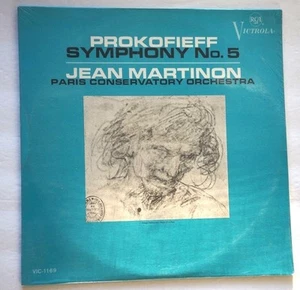 JEAN MARTINON Prokofieff Symphony No. 5 Vinyl NEW Sealed Unopened RCA LP Record - Picture 1 of 2