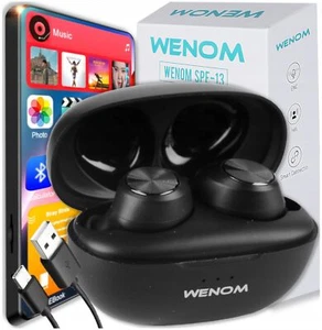 KABELLOSE BLUETOOTH IN-EAR KOPFHÖRER V5.3 WASSERDICHT WENOM SPE-13 - Zdjęcie 1 z 12
