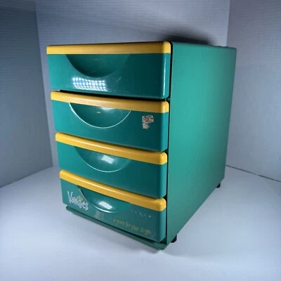 Vintage Y2K Plastic Storage Drawers Vanities Storage For Makeup Crafts Tenex - Image 1 of 4