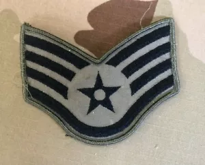 Par de sargentos de rango ABU de la Fuerza Aérea de los Estados Unidos tamaño grande - Imagen 1 de 2