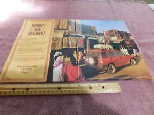 Chevy Tracker Original Printanzeige aus Magazin Vintage 1999 (Dbl. Seite) - Bild 1 von 2