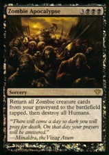 Zombie Apocalypse Foil | EX | Dark Ascension | Magic MTG