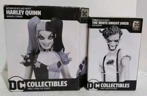 Read Description - DC Collectables Direct Harley Quinn/Joker White & Black - Picture 1 of 15