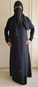 Muslimisches Frauen Gebetskleid 3-teiliges Set Abaya Islamische Burka - Bild 1 von 12