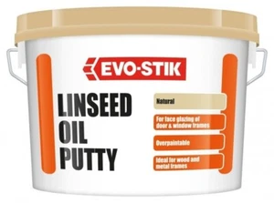 Linseed Oil Putty Evo-Stik Multi-Purpose External Face Glazing Natural - Picture 1 of 2