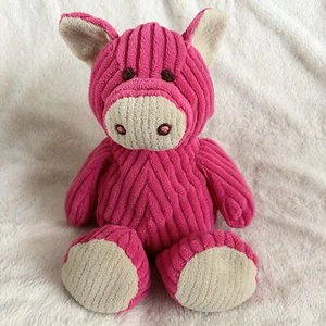 Animal Adventure Hot Pink Schwein Plüschtier gerippt 16 Zoll 2011 Stofftier Spielzeug - Bild 1 von 6