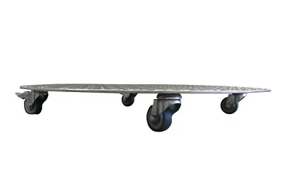 Blumenroller Untersetzer Pflanzenroller Rund -200 bis200kg Indoor Outdoor Alu - Bild 1 von 4