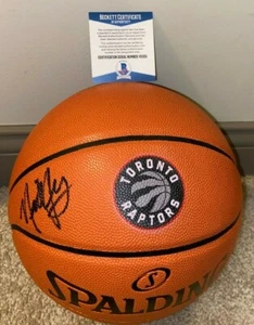 COACH NICK NURSE SIGNED TORONTO RAPTORS LOGO NBA REPLICA BASKETBALL JSA - Picture 1 of 2