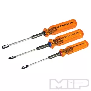MIP 9606 Hex Driver Ball Wrench Set Gen 2 Metric (3), 2mm, 2.5mm, 3mm MIP9606 Rc - Picture 1 of 1