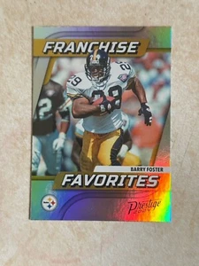 2024 Panini Prestige - Franchise Favorites #5 Barry Foster Steelers - Picture 1 of 1
