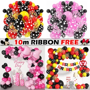 Mickey Minnie Mouse Theme Birthday Party Foil Air Fill Balloon UK seller - Picture 1 of 14