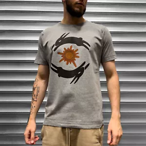 Watership Down Inspired Black Rabbit Of Inle T Shirt Mens - Picture 1 of 2