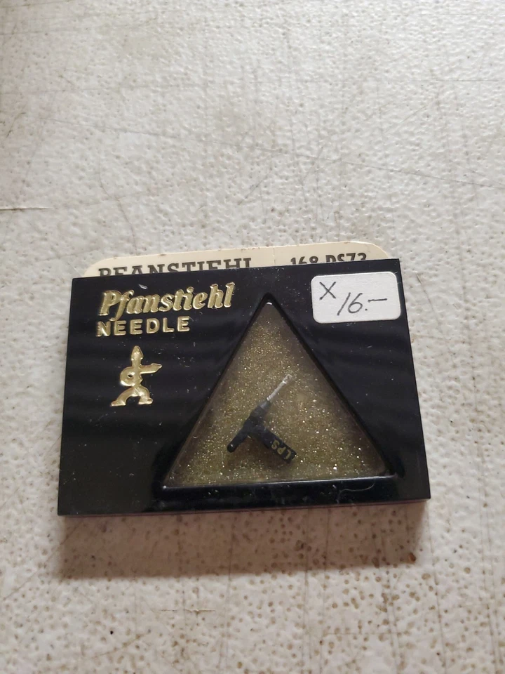 NEW  Pfanstiehl 168-DS73 Diamond Needle Stylus Dual Needle ALL SPEEDS Also 78rpm - Image 1 of 2