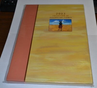 2003 Collection Of Australian Stamps Deluxe Edition HC w/ Slip-case New Unopened - Image 1 of 2