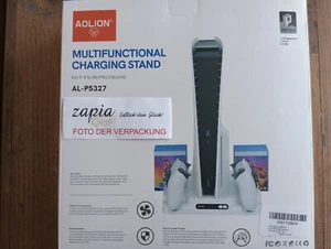NΕЦ -& ОѴР: PS5 Ständer mit Lüfter, Ladestation und Headset-Halterung - Bild 1 von 3