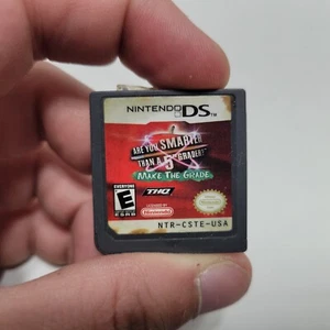 Are You Smarter Than a 5th Grader: Make the Grade (Nintendo DS, 2008) PROBADO - Imagen 1 de 3