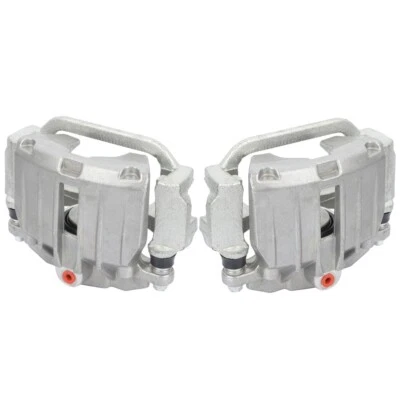 Rear LR Brake Calipers W/ Bracket Pair For 1999-2002 Chevrolet Silverado 1500 Foto 1 de 4