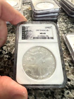 1997 Silver American Eagle NGC MS69