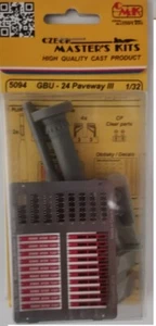 MW22 CMK 5094 GBU-24 PAVEWAY III-LASER GUIDED BOMB 2KS 1/32 ZUBEHÖR - Bild 1 von 1