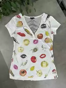 Miss Sixty Multicolor T-Shirt Women`s Size L - Picture 1 of 12