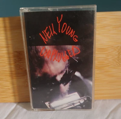 Neil Young Unplugged Cassette Live Concert Harvest Moon Helpless CSNY - Image 1 of 4