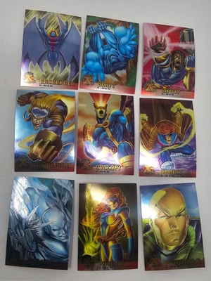 1995 Fleer Ultra X-Men All-Chromium - Complete Base Set - 100 Cards Chrome - Image 1 of 3
